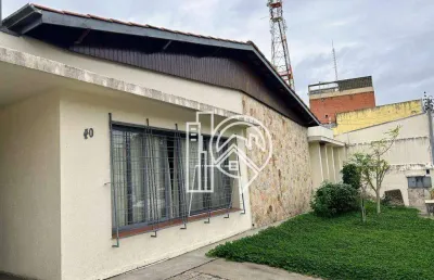 Casa comercial, 287 m², terreno 450 m², centro - jacareí/sp