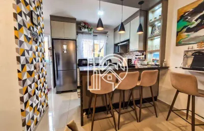 Casa com 2 dormitórios à venda, 69 m² - loteamento vila romana - jacareí/sp