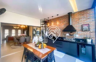 Casa alto padrão com 3 suítes à venda, 200 m² - jacarei - sp.