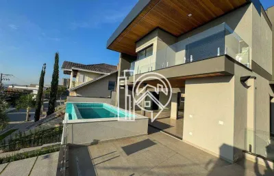 Casa com 5 dormitórios, 458 m² -  condomínio residencial jaguary - são josé dos campos/sp