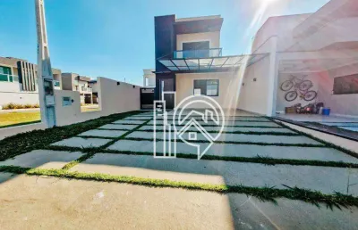 Casa com 3 dormitórios à venda, 155 m² - bosque dos manacas - jacareí/sp