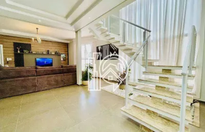 Casa com 3 dormitórios à venda, 256 m² - condomínio terras do vale - caçapava/sp
