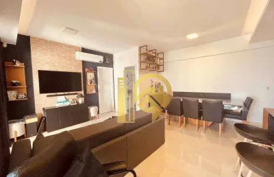 Apartamento com 2 dormitórios, 99 m² - venda ou aluguel por r$ 7.100/mês - jardim aquarius - são josé dos campos/sp