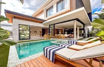 Casa de alto padrão 5 suítes, arquitetura exclusiva no condomínio jardim do golfe sjcampos/sp