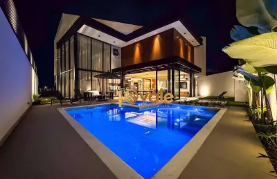 Casa com 5 suítes à venda, condomínio alphaville - são josé dos campos/sp