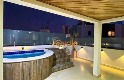 Cobertura à venda, 3 dormitórios, 182 m² - solar do aquárius - jardim aquarius - sjcampos/sp