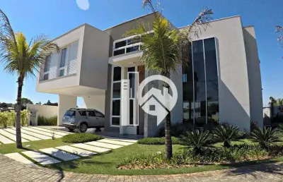 Casa exclusiva, toda automatizada no jardim do golfe, são josé dos campos - ca0368.