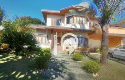 Excelente casa em  condomínio villas de santana, fechado com 5 dormitórios à venda, 320 m² - jardim altos de santana ii - jacareí/sp