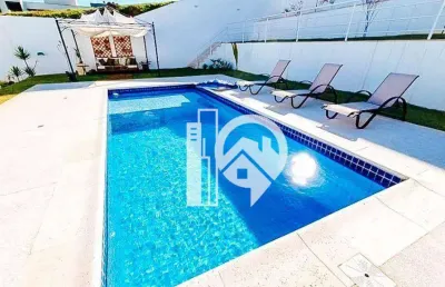 Casa com 5 dormitórios à venda, 490 m² por r$ 4.500.000,00 - condomínio reserva do paratehy - são josé dos campos/sp