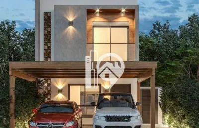 Casa com 3 dormitórios à venda, 134 m² lançamento bosque urbanova - sjcampos/sp