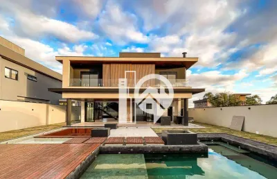 Casa com projeto contemporâneo disponível para venda - condomínio reserva do paratehy - são josé dos campos/sp