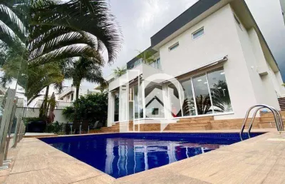 Casa com vista livre, 4 suítes à venda, condomínio alphaville ii - são josé dos campos/sp - ca2380