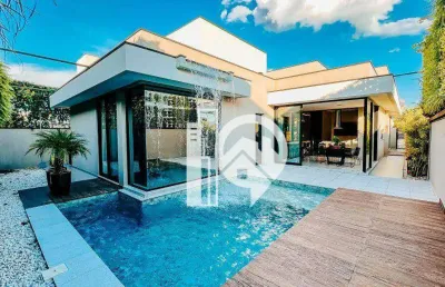 Casa condomínio mobiliada com 3 suítes à venda, 250 m² jardim do golfe 3 - sjcampos/sp
