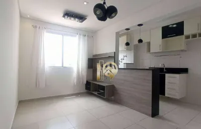 Apartamento com 2 dormitórios, 47 m² - villa branca - jacareí/sp