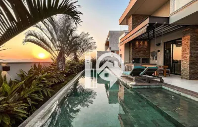 Casa à venda, condomínio alphaville ii, urbanova, 4 suítes, 390m2 em são josé dos campos/sp
