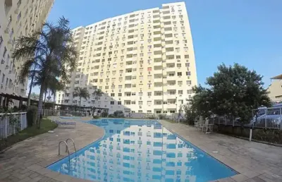 Lindo apartamento com 2 quartos em nova iguaçu condominio vitoria