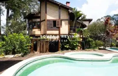 Casa à venda com 3 súites em aldeia da serra -morada dos passaros