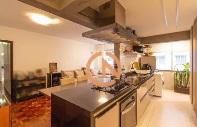 Apartamento reformado com dois quartos na vila nova conceição