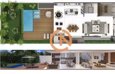 Casa residencial à venda, chácara santo antônio, são paulo - ca0039.