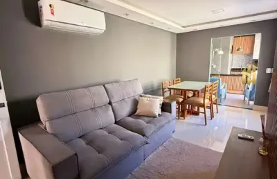 Casa em condomínio fechado com 2 quartos à venda na rua aruaque, s n, petrópolis, várzea grande, 91 m2 por r$ 460.000
