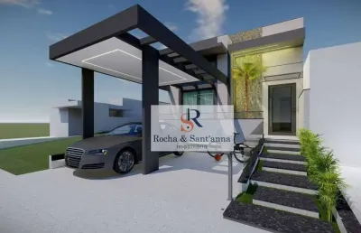 Casa em condomínio fechado com 3 quartos à venda na Rua Wagner Borges da Silva, Jardim Toscana, Indaiatuba