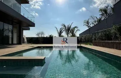 Casa com 4 dormitórios à venda, 690 m² por r$ 6.800.000,00 - reserva petrus - indaiatuba/sp