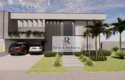 Casa com 3 dormitórios à venda, 210 m² por r$ 2.000.000,00 - condomínio piemonte - indaiatuba/sp