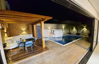 Sobrado com 3 dormitórios à venda, 253 m² por r$ 2.300.000,00 - jardim residencial dona maria josé - indaiatuba/sp