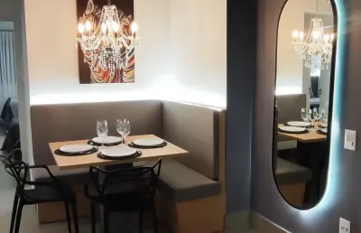 Apartamento 2 quartos praça tamandare prédio novo com inspiração espanhola com 4 salões temáticos e lounges
