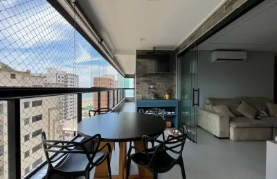 Residencial wave - apartamento de 3 dormitórios no canto do forte em praia grande.