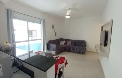 Apartamento novo mobiliado à venda no bairro guilhermina no em  praia grande- sp
