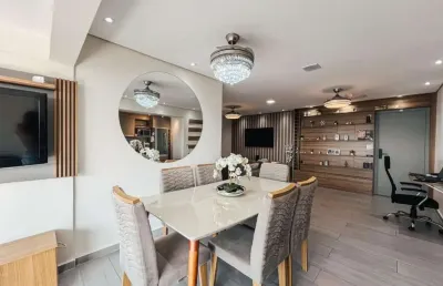 Apartamento de luxo com 3 suítes e 2 vagas no boqueirão, praia grande-sp: imperdível oportunidade de investimento!