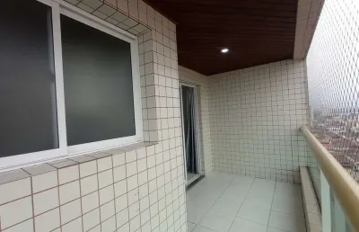 Apartamento vista mar de 1 dormitório no bairro tupi em praia grande