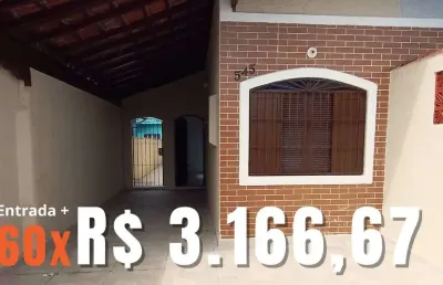 Oportunidade! casa com financiamento direto, casa de 2 dormitórios e 2 vagas recentemente reformada.