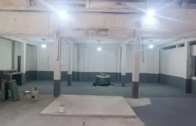 Galpão comercial para locação em praia grande-sp, bairro ribeirópolis: 1 sala, 3 banheiros, 300m² de área. venha conferir!