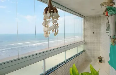 Apartamento de 3 quartos com suíte e vaga na praia grande-sp, bairro vilamar - imperdível!