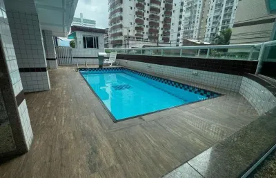 Lindo apartamento de 01 dormitório em praia grande no bairro ocian