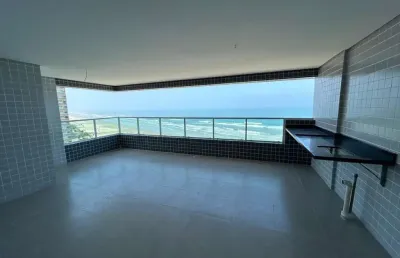 Alto padrão frente mar!! apartamento com 3 quartos, 2 suíte, 3 vagas na praia grande-sp,