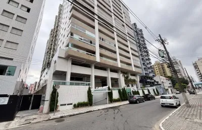 Apartamento à venda na guilhermina, praia grande-sp: 2 dormitórios, 1 suíte, 2 salas, 1 banheiro, 1 vaga, 92m².
