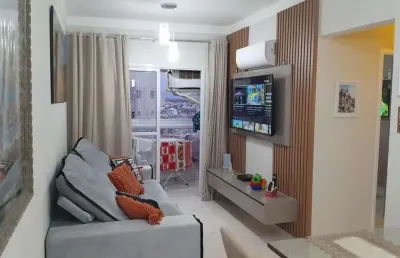 Imperdível: apartamento à venda em praia grande-sp, tupi, 2 quartos, 1 suíte, 1 sala, 1 banheiro, 1 vaga de garagem.