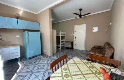 Imperdível apartamento à venda em praia grande-sp, no maracanã: 1 quarto, 1 sala, 1 banheiro, 31m². aproveite!