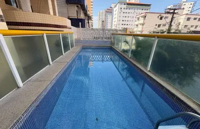 Apartamento 1 dormitorio com sacada e piscina promocional