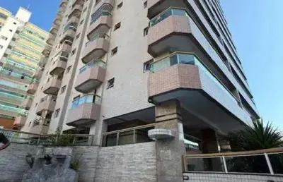 Aluguel de apartamento de 2 quartos com suíte na tupi - praia grande-sp: 2 salas, 2 banheiros, 1 vaga de garagem, 90 m².