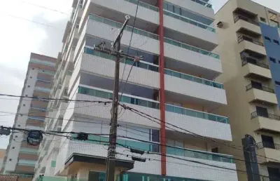 Apartamento com 2 dorms 1 suíte, aviação, praia grande - r$ 410 mil.