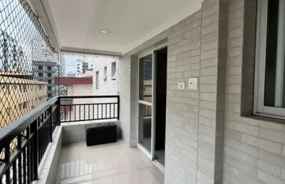 Apartamento 1 dormitório suíte alto padrão na guilhermina praia grande -sp