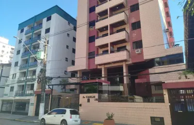 Apartamento com 2 quartos e 1 suíte na guilhermina, praia grande-sp: 73m², 1 sala e 2 banheiros - venda ou locação!
