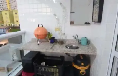 Imperdível: apartamento à venda em praia grande-sp, 2 quartos, 1 suíte, 1 sala, 2 banheiros, 1 vaga de garagem, 70m².