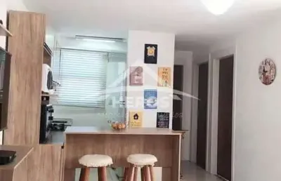 Apartamento com 2 quartos à venda na rua tomé antônio de souza, 240, campo novo, porto alegre por r$ 135.000