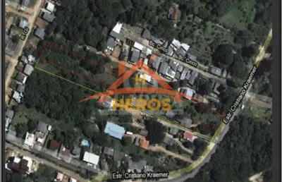 Terreno à venda na estrada cristiano kraemer, 3375, vila nova, porto alegre por r$ 490.000
