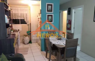 Apartamento com 2 quartos à venda na estrada barro vermelho, 241, restinga, porto alegre por r$ 160.000